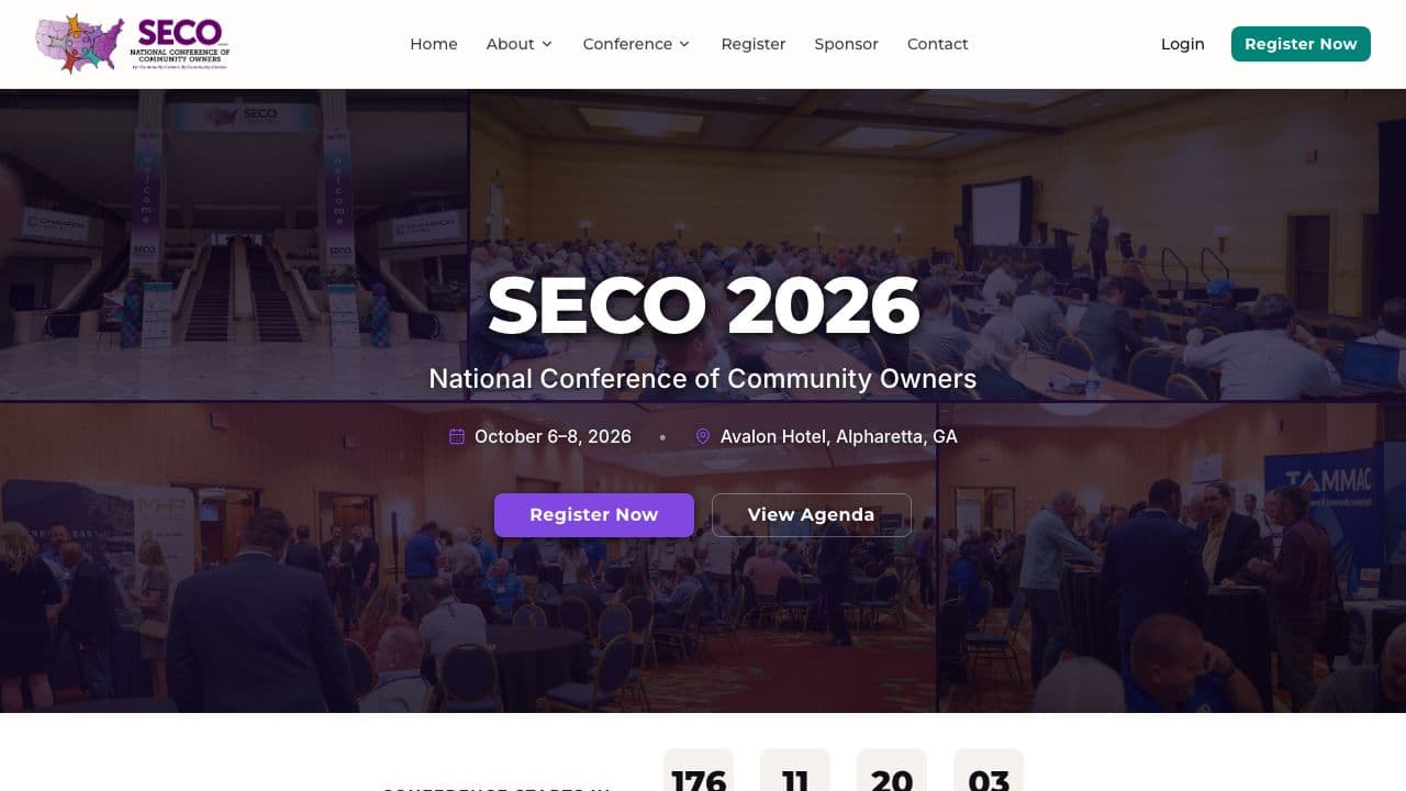 SECO Conference homepage